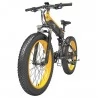 BEZIOR X1000 26 inch Fat Tire Foldable Electric Bike - 1000W Motor & Panasonic 48V 12.8Ah Battery