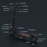 Eleglide S1 Plus Foldable Electric Scooter - 36V 12,5Ah Lithium Battery & 400W Motor