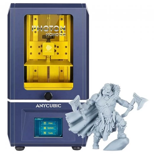 Anycubic Photon Mono SE 3D Printer Build Volume 130x78x160mm 6.08" 2K Monochrome LCD