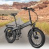 NAKXUS 20F063 20 Inch Fat Tires Foldable Electric Bike - 350W Motor & 48V 10Ah Battery