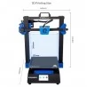 Tronxy XY-3 SE 3D Printer 255*255*260mm Printing Size Dual Extruder Laser Engraving( Dual Extruder + Laser Version)