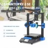 Tonxy xy-3 SE 3D-printer 255 * 255 * 260 mm Drukgrootte dubbele extruder lasergravure (dubbele extruder + laser-versie)