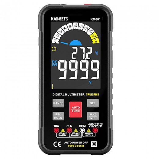 KAIWEETS KM601 Digital Multimeter 10000 Counts True-RMS Meter