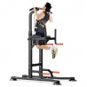 Power Tower Dip Station Multifunctional Strength Training Device With Pull-up bar Push-up Handles Height Adjustable