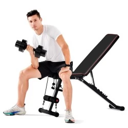 Gewichtsbank Flat Bank Incline Bench Fitness Club Multi-gym Training Bench Fitness Bench Abdominal Trainer