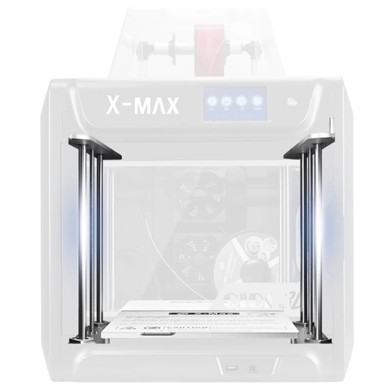 QIDI TECH PEI-Bauplattform-Aufkleber 300x250mm – Doppelseitig, Für X-Max & X-CF Pro 3D-Drucker, 1 Stück