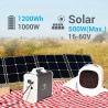 BLUETTI Poweroak EB120 1200WH/1000W Portable Power Station Solar Generator For Camping Outdoor Trip Power Outage ( EU Version)