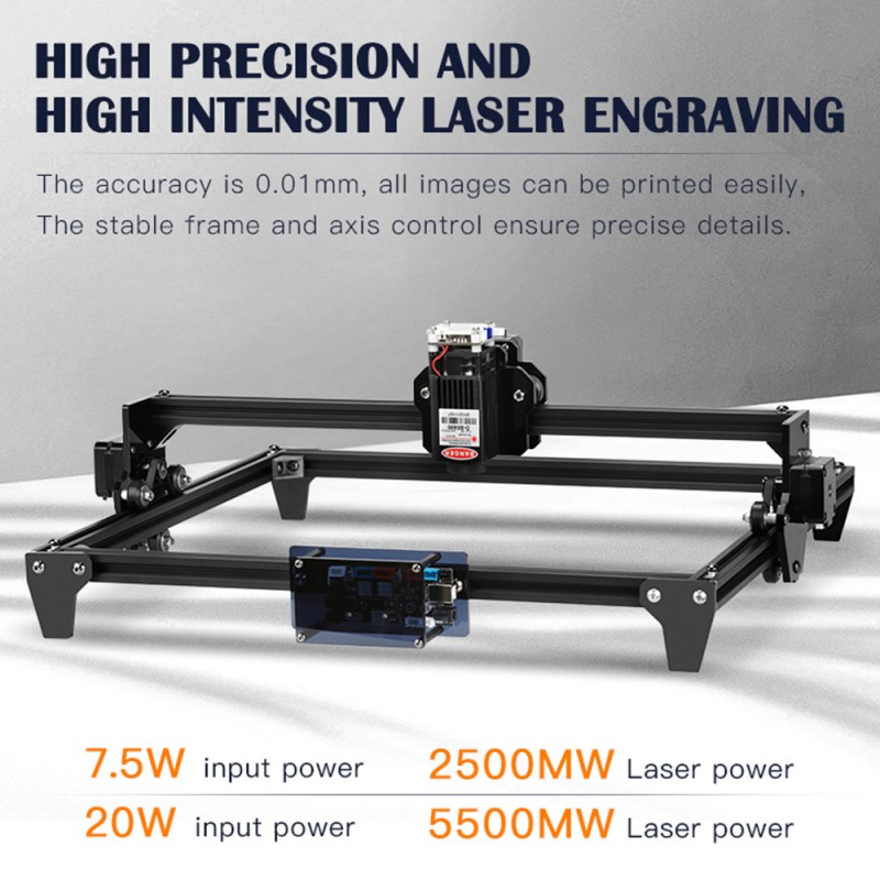 TOTEM 7.5/20W Desktop Laser-Graviermaschine DIY Marke Engraving Lasergravierer # 