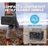 BLUETTI Poweroak EB55 537WH/700W LiFePO4 Battery Portable Power Station Solar Generator for Camping Outdoor Trip Power Outage