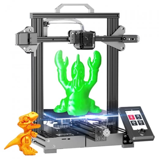 Voxelab Aquila X2 FDM 3D-printer 32-bit stil moederbord CV afdrukken 4,3-inch Kleuren LCD-Scherm 220x220x250mm