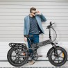 Engwe ENGINE Pro 20" Fat Tire Foldable Electric Bicycle Bike -  750W Brushless Motor & 48V 12.8Ah Battery