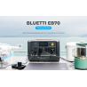 BLUETTI EB70 716WH/1000W Portable Power Station Solar Generator For Camping Outdoor Trip