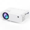 Bomaker GC357 Projector Native 720P Resolution 150 ANSI Lumens iOS and Android Wireless Screen Mirroring - White