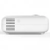 Bomaker GC357 Projector Native 720P Resolution 150 ANSI Lumens iOS and Android Wireless Screen Mirroring - White