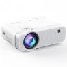Bomaker GC357 Projector Native 720P Resolution 150 ANSI Lumens iOS and Android Wireless Screen Mirroring - White