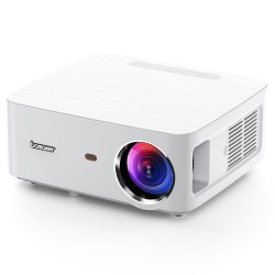 Bomaker Cinema 500 Max Projektor 4K 1080P 400 ANSI Lumen, 4P Trapezkorrektur, 5G Bandbreitentechnologie