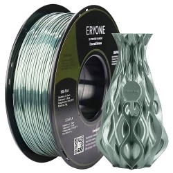 ERYONE Silk PLA Filament for 3D Printer 1.75mm Tolerance ±0.03mm 1kg (2.2LBS)/Spool - Bronze