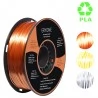 ERYONE Silk PLA Filament for 3D Printer 1.75mm Tolerance ±0.03mm 1kg (2.2LBS)/Spool - Red Copper