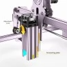 Atomstack A5 PRO Lasergravurmaschine Laserleistung 40 W Fixed-Focus Compressed Spot CNC-Gravurbereich 410 x 400 mm