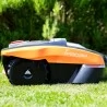 Yard Force Compact 400RiS Automatic Robotic Lawnmower, Up to 400m²,16cm Cutting Width,App Control,Support WiFi,Rain Sensor