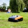 Yard Force Compact 300RBS Automatic Robotic Lawnmower Up To 300m² 16cm Cutting Width Bluetooth App Control Brushless Motor