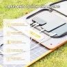 Flashfish TSP 18V/100W Faltbares Solarpanel Tragbares Solarladegerät mit DC/USB-Ausgang