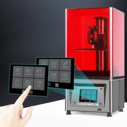 ELEGOO Mars 2 Pro MSLA Resin 3D Printer 6.08 inch 2K Monochrome LCD 129x80x160mm Engraving Area