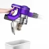 INSE S6 Purple Cordless Handheld Vacuum Cleaner Combo With E6 2200Pa Suction Power Robot Vacuum Cleaner