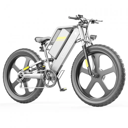 

COSWHEEL T26 26'' x 4'' Fat Tires Electric Bike - 48V 25Ah Lithium Battery & 750W Motor