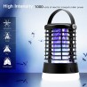 3-IN-1 Electric Mosquito Killer Lamp USB Outdoor Light Atmosphere Light by Light Waves, IP66 Waterproof