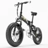 Lankeleisi X2000 PLUS 20" off -road banden opvouwbare elektrische fiets 10.4Ah 48V batterij 1000W motor max kilometerstand 100km