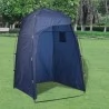 Tragbare Campingtoilette mit blauem Zelt 10 +10 L