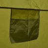Tragbares Camping-Waschbecken mit grünem Zelt 20 L