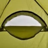 Tragbares Camping-Waschbecken mit grünem Zelt 20 L