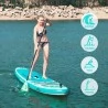 FunWater Adventure-ocean Inflatable Stand Up Paddle Board with Complete Accessories Waterproof Bag 350x84x15cm