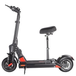 BOGIST C1 Pro with Seat 10 Inch Tires Foldable Electric Scooter - 500W Motor & 48V 13Ah Lithium Battery