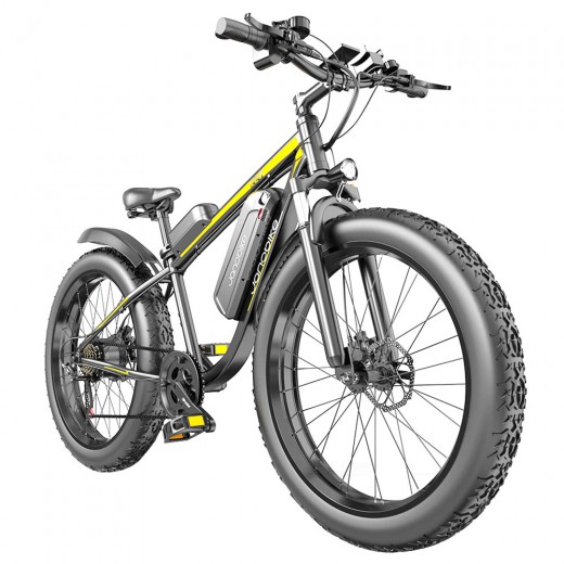 JANOBIKE E26 26*4 Inch Tire Foldable Electric Bicycle - 48V 1000W Motor & 48V 16Ah Battery