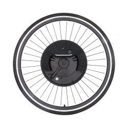 Imortor 3.0 Permanente magneet DC Motorbicycle 700C Wheel Voorwiel Conversiekits App Control EU -plug (V Brake App -versie)