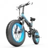 BEZIOR XF200 20 Inch Fat Tire Foldable Electric Bike - 1000W Motor &  48V 15Ah Battery