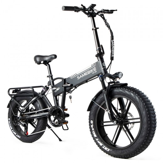 SAMEBIKE XWLX09 20 Inches Fat Tire Electric Bike - 500W Motor \u0026 10Ah  Lithium Battery - GEEKMAXI.COM