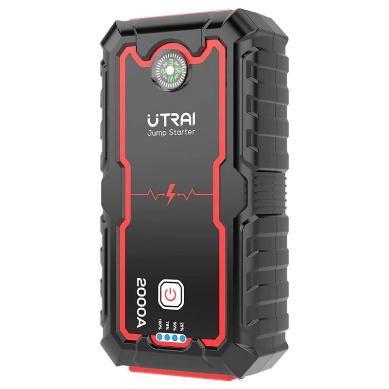 UTRAI Power Bank 2000A Jump Starter Portable Charger Car Booster 12V Auto  Starting Device Emergency Car Battery Starter