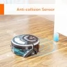 Ilife W400 1000pa Wischmopp-Roboter 900 ml Wassertank Gyroskopische Planung, verwendet für Küche, Bad, Wohnzimmer, Flur