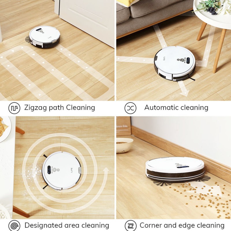 Robot Vacuum Cleaner 1000Pa Suction 