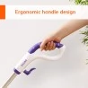 EASINE by ILIFE S50 1300W Wired Steam Mop 450ml Water Tank 10 Levels Adjustable 120 Degree Celsius High-Temperature