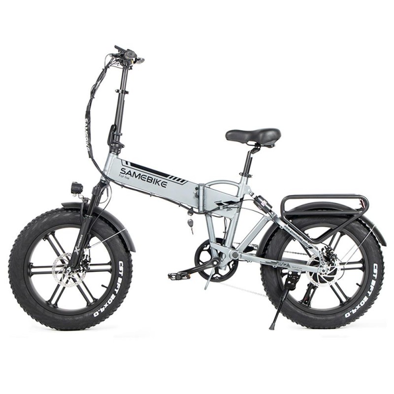 SAMEBIKE XWLX09 20 Inches Fat Tire Electric Bike - 500W Motor \u0026 10Ah  Lithium Battery - GEEKMAXI.COM