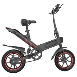 Y1 14 Inch Tire Foldable Electric Bike - 350W Motor & 36V 10.4Ah Rechargeable Battery
