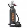 SMACO S400 1L Mini Scuba Diving Tank with DOT Certified 15-20 Minutes Using Time 1L Portable Bag