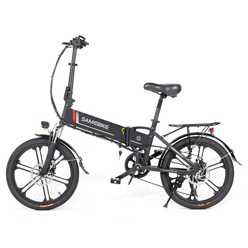 Samebike 20LVXD30-II 20 Inch Tire Foldable Electric Moped Bike - 48V ...
