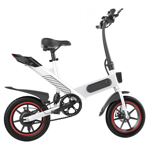 

Y1 Foldable Electric Bike City Bike, 350W Motor, 36V 10.4Ah Battery, 25km/h Max Speed,14 Inch Tire