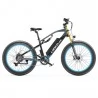 LANKELEISI RV700 26" Off-road Fat Tire Electric Mountain Bike Dual Crown Fork Max Mileages 130km 48V 16Ah Battery & 1000W Motor